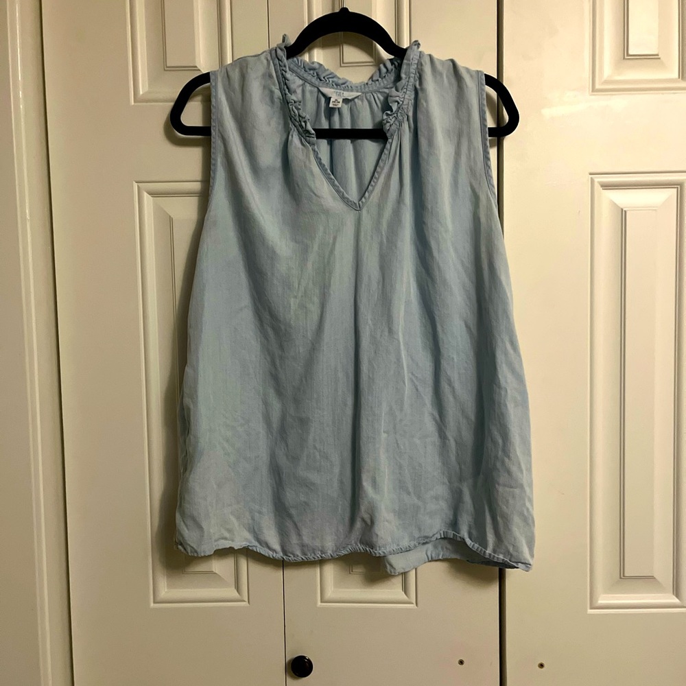 Time and tru denim colored tank